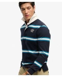 Superdry - & Co Vintage Athletic Stripe Rugby Top - Lyst