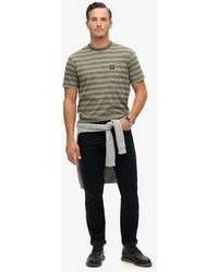 Superdry - & Co Textured Stripe Pocket T-shirt - Lyst