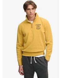 Superdry - & Co Gothic Varsity Half Zip Sweatshirt - Lyst