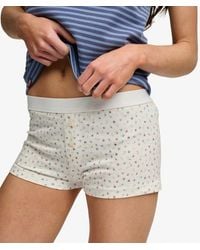 Superdry - & Co Athletic Essentials Jersey Pyjama Shorts - Lyst