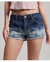Superdry - & Co Denim Hot Shorts - Lyst