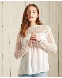 Superdry Tops for Women | Online Sale 