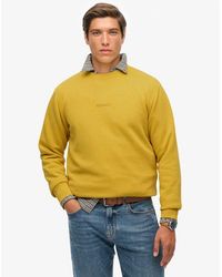 Superdry - & Co Micro Logo Crew Sweatshirt - Lyst