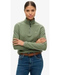 Superdry - & Co Polar Fleece Half Zip Jumper - Lyst