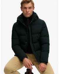 Superdry - & Co Everest Short Hooded Puffer Jacket - Lyst