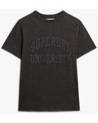 Superdry - & Co Athletic Tonal Oversized T-shirt - Lyst
