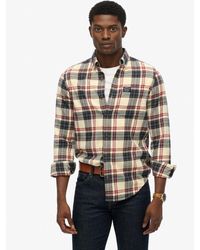 Superdry - Katoenen Lumberjack Overhemd Met Lange Mouwen - Lyst