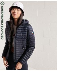 superdry contak down stretch jacket
