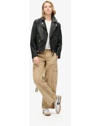 Superdry - & Co Vintage Low Rise Elastic Cargo Pants - Lyst