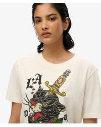 Superdry - & Co Neo Trad Tattoo Relaxed T-shirt - Lyst