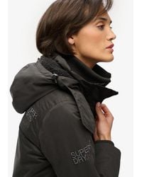 Superdry - & Co Hooded Microfibre Arctic Windcheater Jacket - Lyst