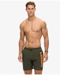 Superdry - & Co Sport Graphic 17-inch Recycled Swim Shorts - Lyst