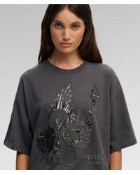 Superdry - & Co Tattoo Embellished Oversized T-shirt - Lyst