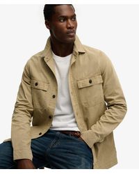 Superdry - Military Overhemd Met Lange Mouwen - Lyst