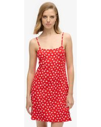 Superdry - & Co Printed Cami Jersey Mini Dress - Lyst