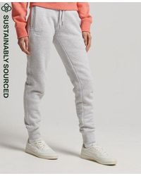 Superdry - Pantalon de survêtement brodé vintage logo en coton bio - Lyst