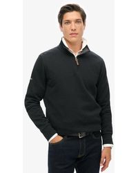 Superdry - & Co Core Pique Half Zip Sweatshirt - Lyst