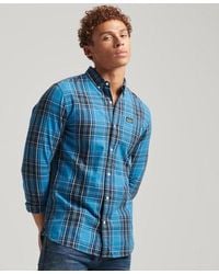 Superdry - Cotton Check Merchant Shirt Kilburn Check - Lyst