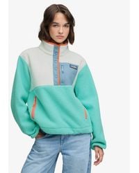 Superdry - & Co Colour Block Fleece Pullover - Lyst