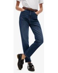 Superdry - & Co Organic Cotton High Rise Mom Jeans - Lyst