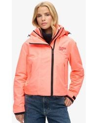 Superdry - & Co Hooded Embroidered Sd Windbreaker Jacket - Lyst