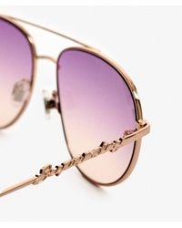 Superdry - Femme Lunettes De Soleil Aviateur À Verres Dégradés Taille: 1Taille - Lyst