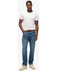 Superdry - & Co Organic Cotton Vintage Slim Straight Jeans - Lyst