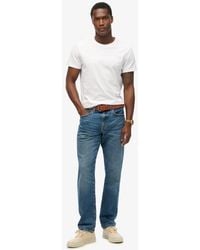 Superdry - & Co Organic Cotton Vintage Slim Straight Jeans - Lyst