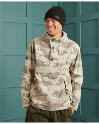 Superdry - Rookie Overhead Jacket Desert Camo - Lyst