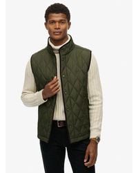 Superdry - Quilted Estate Gilet - Lyst