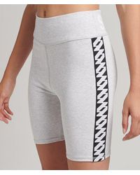 Superdry - & Co Elastic Logo Cycle Shorts - Lyst