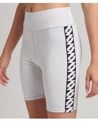 Superdry - & Co Elastic Logo Cycle Shorts - Lyst