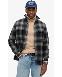 Superdry - & Co Wool Miller Overshirt - Lyst