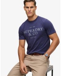 Superdry - 1954 Company Relaxed T-shirt - Lyst