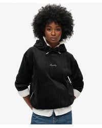 Superdry - & Co Country Club Velour Loose Hoodie - Lyst