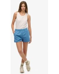 Superdry - & Co Essential Logo Garment Dye Shorts - Lyst