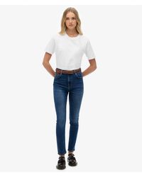 Superdry - & Co Organic Cotton High Rise Skinny Jeans - Lyst