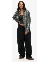 Superdry - & Co baggy Parachute Pants - Lyst