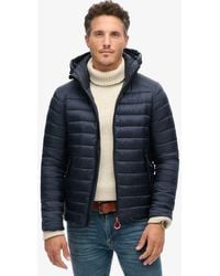 Superdry - Gewatteerde Fuji Sport Jas Met Capuchon - Lyst