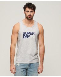 Superdry - Loose Fit Sportswear Relaxed Vest Top - Lyst