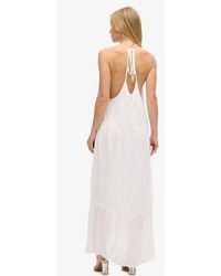 Superdry - Lace Trim Maxi Dress - Lyst