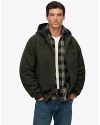 Superdry - & Co Canvas Surplus Hooded Jacket - Lyst