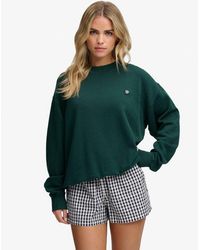 Superdry - & Co Essential Heritage Crew Sweatshirt - Lyst