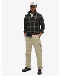 Superdry - Organic Cotton baggy Cargo Pants - Lyst