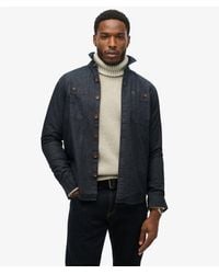 Superdry - & Co The Merchant Store - Denim Overshirt - Lyst