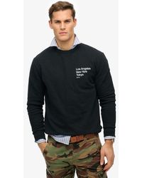 Superdry - & Co Core Logo City Crew Sweatshirt - Lyst