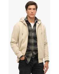 Superdry - Sweat à capuche zippé à logo essential - Lyst