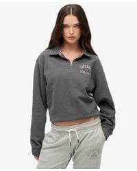 Superdry - & Co Athletic Collared Half Zip Jumper - Lyst