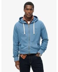 Superdry - Homme Sweat À Capuche Zippé Classique Essential Taille - Lyst