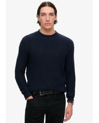 Superdry - Pull ras-du-cou texturé merchant - Lyst